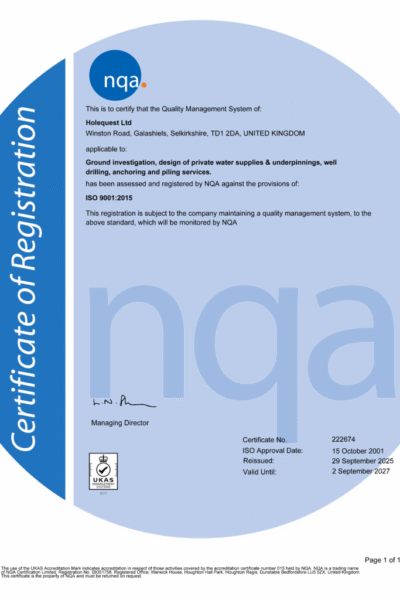 Holequest ISO 9001 Holequest ISO 9001