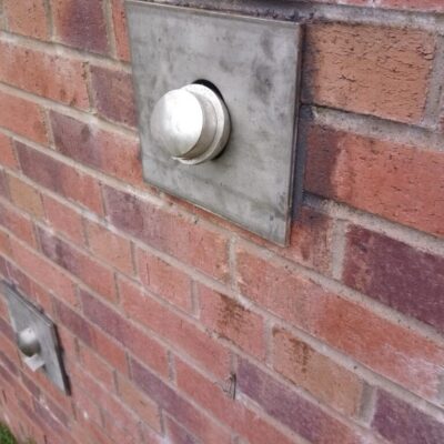 Platipus Self Aligning Anchor Heads Self aligning anchor heads - garden wall stabilisation.